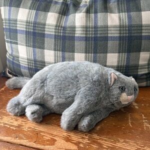 vintage Dakin plush cat